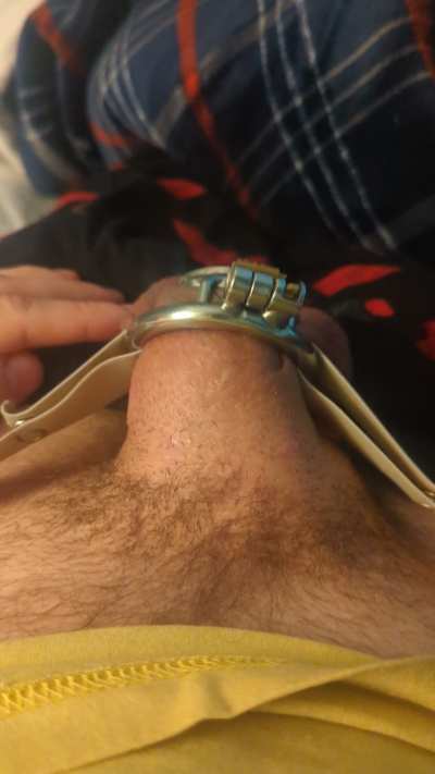 What I look like after watching tgirls cum all morning