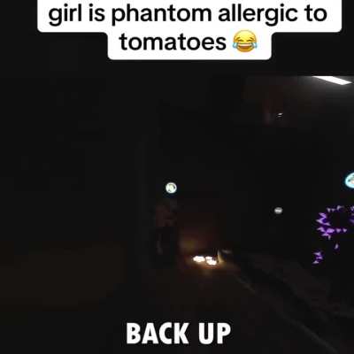 Girl Has An Allergic Reaction To A Virtual Tomato (Volume Warning)