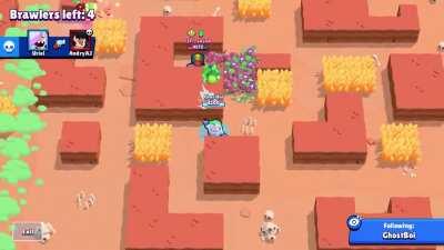 I trapped him for 30 seconds