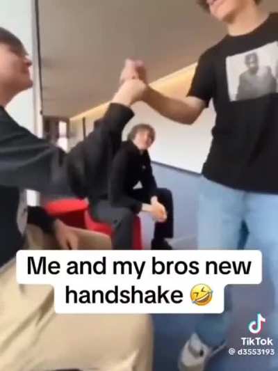 They say the perfect handshake doesn't exist