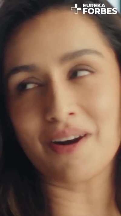 in a 'Eureka Forbes' ad