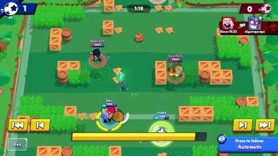 Coordinated pass and goal