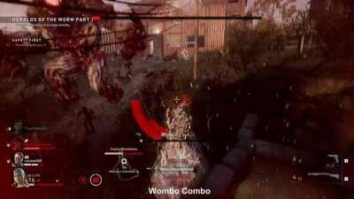 I got hit with the wombo combo