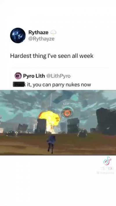 Get parried you fucking nuke