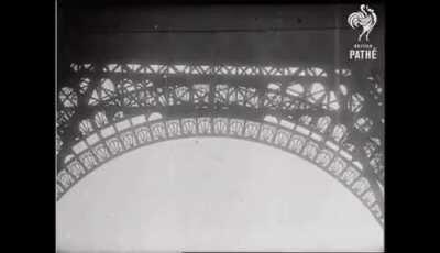 One of the first deaths ever caught on camera, Franz Reichelt, jumped off the Eiffel Tower with his handmade parachute in 1912