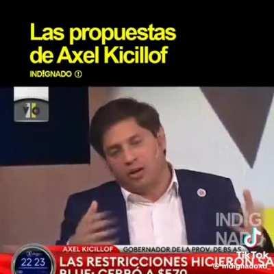 Las propuestas de Axel Kicillof.