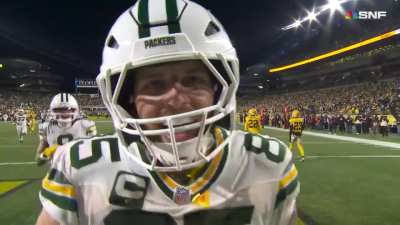 [Highlight] Tucker Kraft scores his second TD of the game, has 143 yards