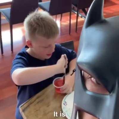 This child inhaled jello