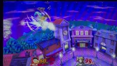 This is definitely a Mii Brawler from Super Smash Bros. 4 moment