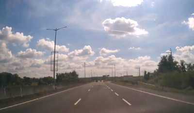 Nag-babacking (reverse) sa TPLEX dahil lumagpas sa kanyang exit