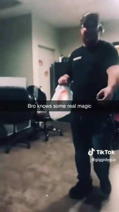 Bro knows some real magic.