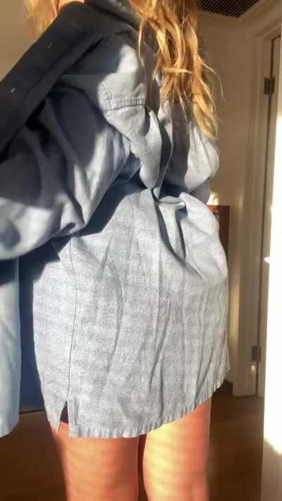 i know you’re used to tits but I thought I’d surprise you with something else