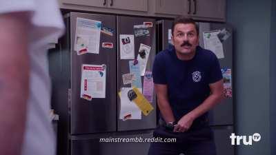Hassie Harrison Punches a Man in the Dick and Balls in Front of Heather Mazur in Tacoma FD 4x11 (2023)