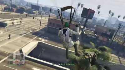 My friend lagged out when he was delivering my crates and I had to mission impossible it out of harms way