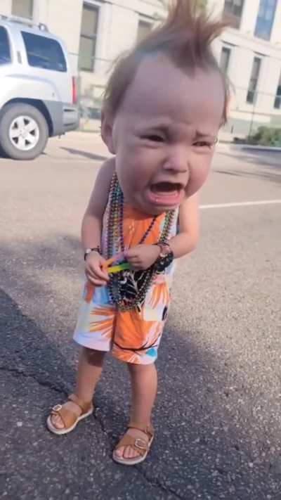 Gif. Baby Face For Halloween. Holy Shit!