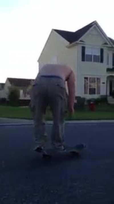 HMF while I do a 270lb 360 flip
