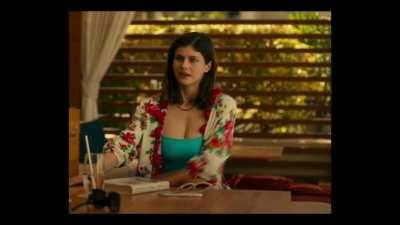 Alexandra Daddario White Lotus GIF