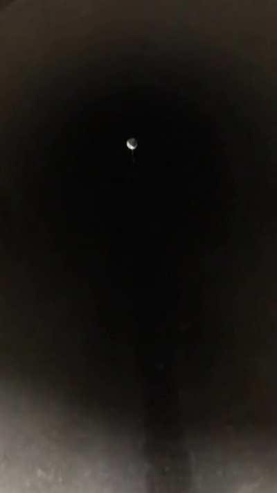 I went into a local sewer system today. There was either a person or something else in there. It was scary. And if it was a person why did he/she have to scream at me with a light up mask on? Like wtf