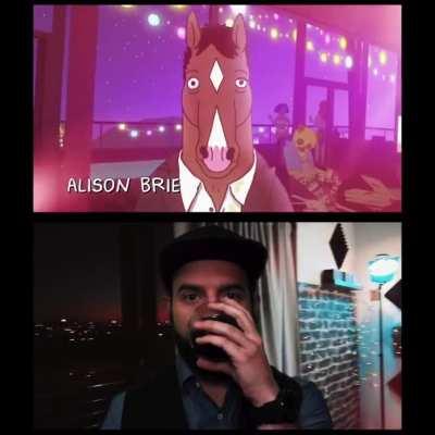 BoJack intro as close as I could get with no friends while drunk.