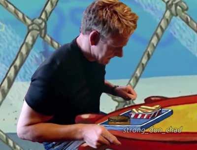 Gordon Ramsay Goes to the Krusty Krab | KITCHEN NIGHTMARES