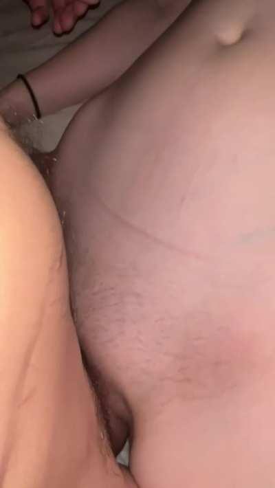 I get so creamy when he fucks me deep