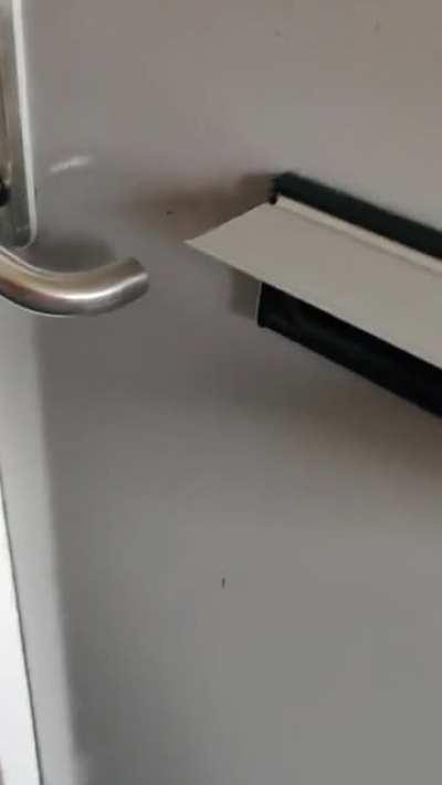 Every single front door in my uni halls