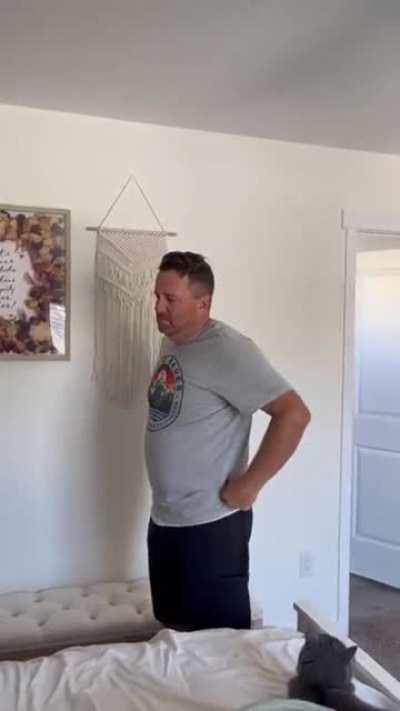 Grandpa is a little emotional.