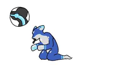 Creating A New Toy Animation by WHCY (Male Furry Latex Sex-Toy Nulge)