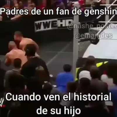 Los fans de genshin tienen padres?