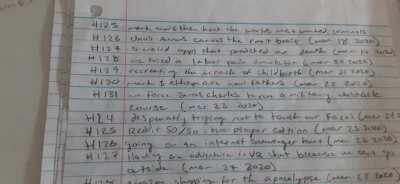 I took the liberty of writing down all the Unnus Annus videos, so if y'all can read my writing your free to nostalgia-ize!