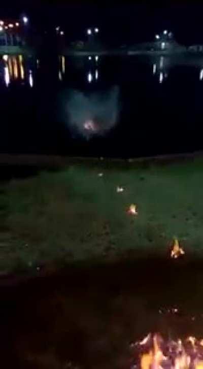 To become a human torch.