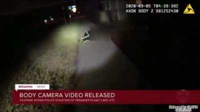 Officer opens fire on unarmed autistic 13 year old boy in Salt Lake City, Utah, 9/4/2020