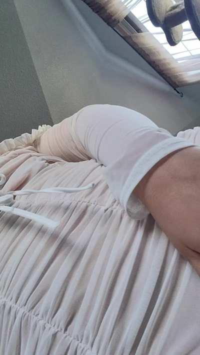 Oops I forgot to wear panties again