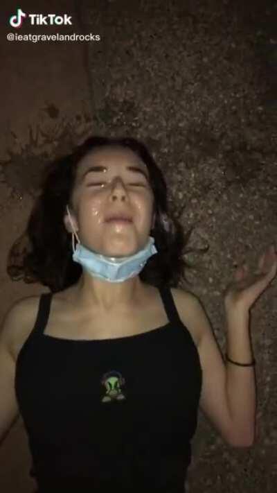 This bitch got an orgasm from this