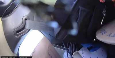 Just pulling over to help someone stuck on the roadside.