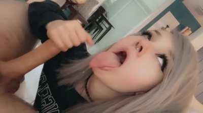 If I begged you for cum would you give it to me? 😇