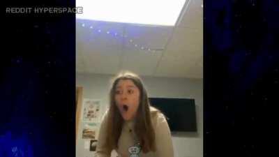 The straight fear in her eyes