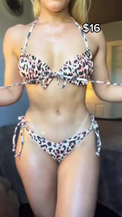 She’ll look good in anything