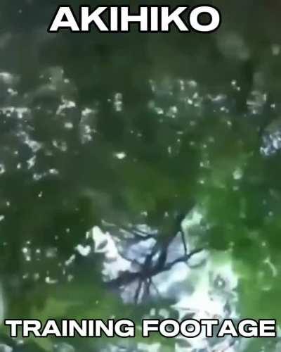 akihiko training footage leaked 😳