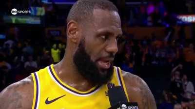 [Highlight] LeBron doesn’t give a sh*t