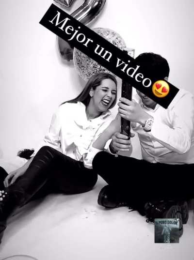 Nestor Isidro Perez Salas “El Nini” with his wife Gabysela “Gaby” Fernandez (daughter of Manuel Fernandez Valencia “El Animal”) 