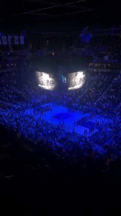 The Minnesota Timberwolves held a moment of silence for Renee Nicole Good, who was killed by an ICE agent in Minneapolis. Afterward, the crowd broke into cheers when a fan shouted, “Go home, ICE!”