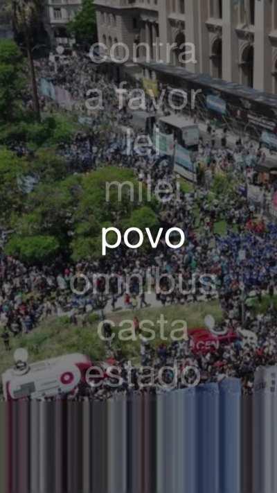 Resumindo em 90 segundos a aprovação da Lei Omnibus na Argentina.