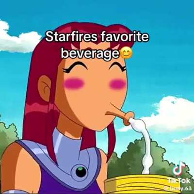 What is Starfire waffling about 🥀🥀🥀