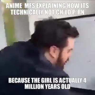 Uhm actually shes 9999999 years old so its fine.