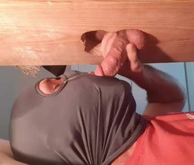 (NSFW) Swallowing a fat cock