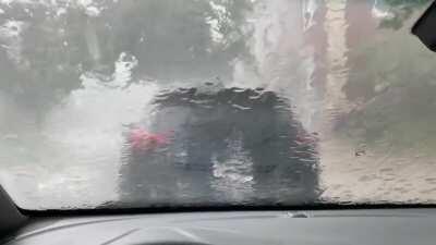 It’s been storming all day here and we’ve even had some hail