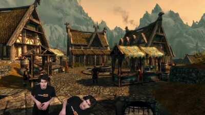 #oompagreenscreen well, I put oompa into skyrim, spent way too long on it, enjoy!