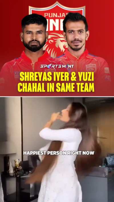 She is more happy than Preity Zinta!