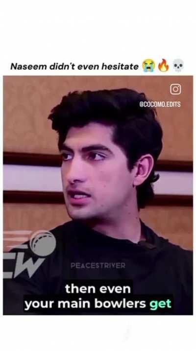 Not having media training, gives us gems like this😭. Translatiom: Pakistan players face insecurity when a new player performs, so they don't rest or else they will rest in peace.